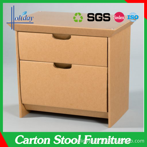Popular High Quality Customized Carton Stool Furniture, Corrugated Cardboard DIY Furniture